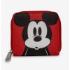 HUNIVERS Disney Mickey Mouse Red Black Zip Wallet -transcendentactive shop 19179501 hi