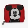 HUNIVERS Disney Mickey Mouse Red Black Zip Wallet -transcendentactive shop 19179501 hi