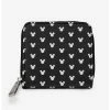 HUNIVERS Disney Mickey Mouse Monogram Zip Wallet -transcendentactive shop 19179503 hi