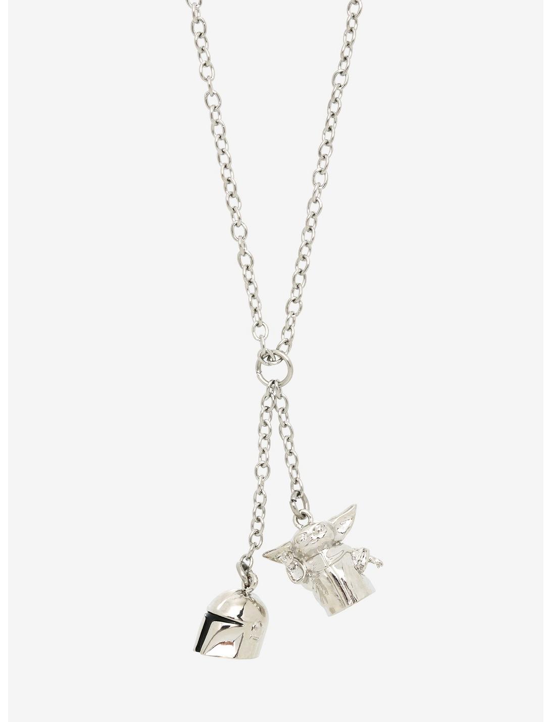 Her Universe Star Wars The Mandalorian Duo Necklace HUNIVERS Her Universe Star Wars The Mandalorian Duo Necklace -transcendentactive shop 19198760 hi