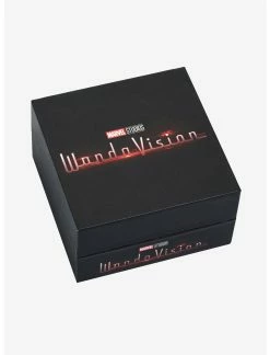 HUNIVERS Marvel WandaVision Scarlet Witch Tiara Drop Earrings -transcendentactive shop 19198764 av2