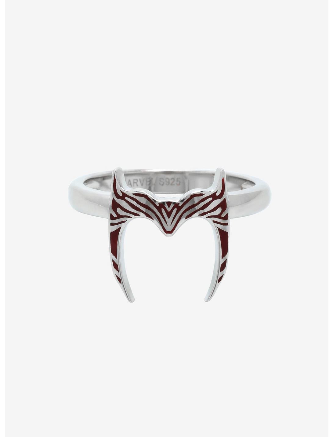 Marvel WandaVision Scarlet Witch Tiara Ring HUNIVERS Marvel WandaVision Scarlet Witch Tiara Ring -transcendentactive shop 19198766 av1