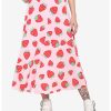 HUNIVERS Pink Strawberry Maxi Skirt 1 HUNIVERS Pink Strawberry Maxi Skirt -transcendentactive shop 19215649 hi