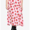 HUNIVERS Pink Strawberry Maxi Skirt Plus Size 2 HUNIVERS Pink Strawberry Maxi Skirt Plus Size -transcendentactive shop 19215657 hi