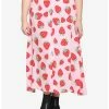 HUNIVERS Pink Strawberry Maxi Skirt Plus Size 2 HUNIVERS Pink Strawberry Maxi Skirt Plus Size -transcendentactive shop 19215657 hi
