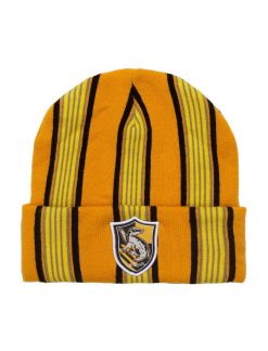Bioworld Harry Potter Hufflepuff Striped Cuff Beanie