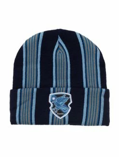 Bioworld Harry Potter Ravenclaw Striped Cuff Beanie - BoxLunch Exclusive
