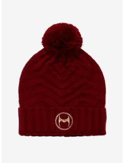 HUNIVERS Marvel Scarlet Witch Knit Pom Beanie