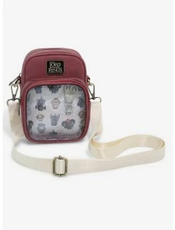 Bioworld The Lord Of The Rings Chibi Villains Pin Collector Crossbody Bag