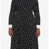 HUNIVERS Wednesday Icons Collar Long-Sleeve Dress Plus Size 1 HUNIVERS Wednesday Icons Collar Long-Sleeve Dress Plus Size -transcendentactive shop 19319334 hi