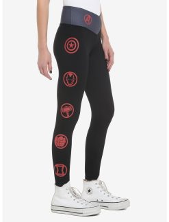 HUNIVERS Her Universe Marvel Avengers Icons Leggings 5 HUNIVERS Her Universe Marvel Avengers Icons Leggings -transcendentactive shop 19320089 av3