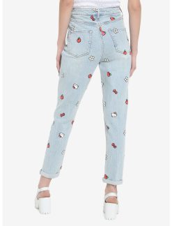 HUNIVERS Hello Kitty Icons Mom Jeans -transcendentactive shop 19320162 av1