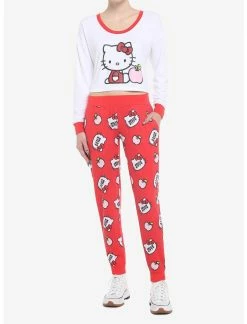HUNIVERS Hello Kitty Apple Jogger Pajama Pants 7 HUNIVERS Hello Kitty Apple Jogger Pajama Pants -transcendentactive shop 19320182 av3