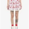 HUNIVERS Hello Kitty Apple Stripe Pleated Skirt 1 HUNIVERS Hello Kitty Apple Stripe Pleated Skirt -transcendentactive shop 19320197 hi