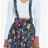 HUNIVERS Disney Pixar Coco Sugar Skull & Guitar Velvet Suspender Skirt -transcendentactive shop 19320204 hi