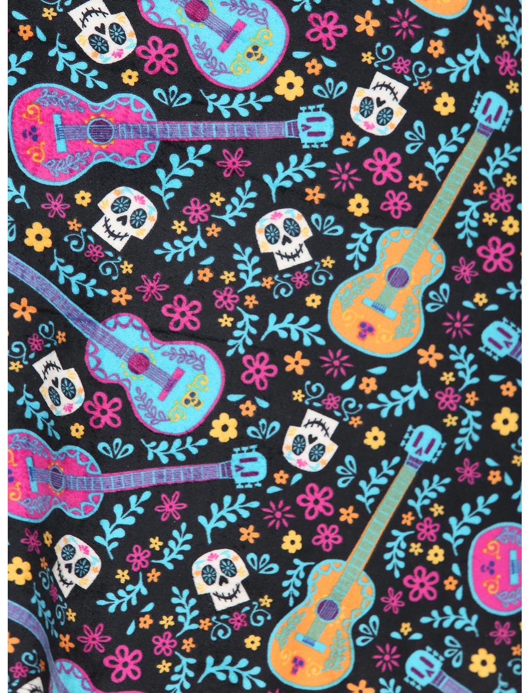 Disney Pixar Coco Sugar Skull & Guitar Velvet Suspender Skirt Plus Size HUNIVERS Disney Pixar Coco Sugar Skull & Guitar Velvet Suspender Skirt Plus Size -transcendentactive shop 19320212 av3