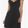 HUNIVERS Black Retro Sweetheart Dress -transcendentactive shop 19353777 hi