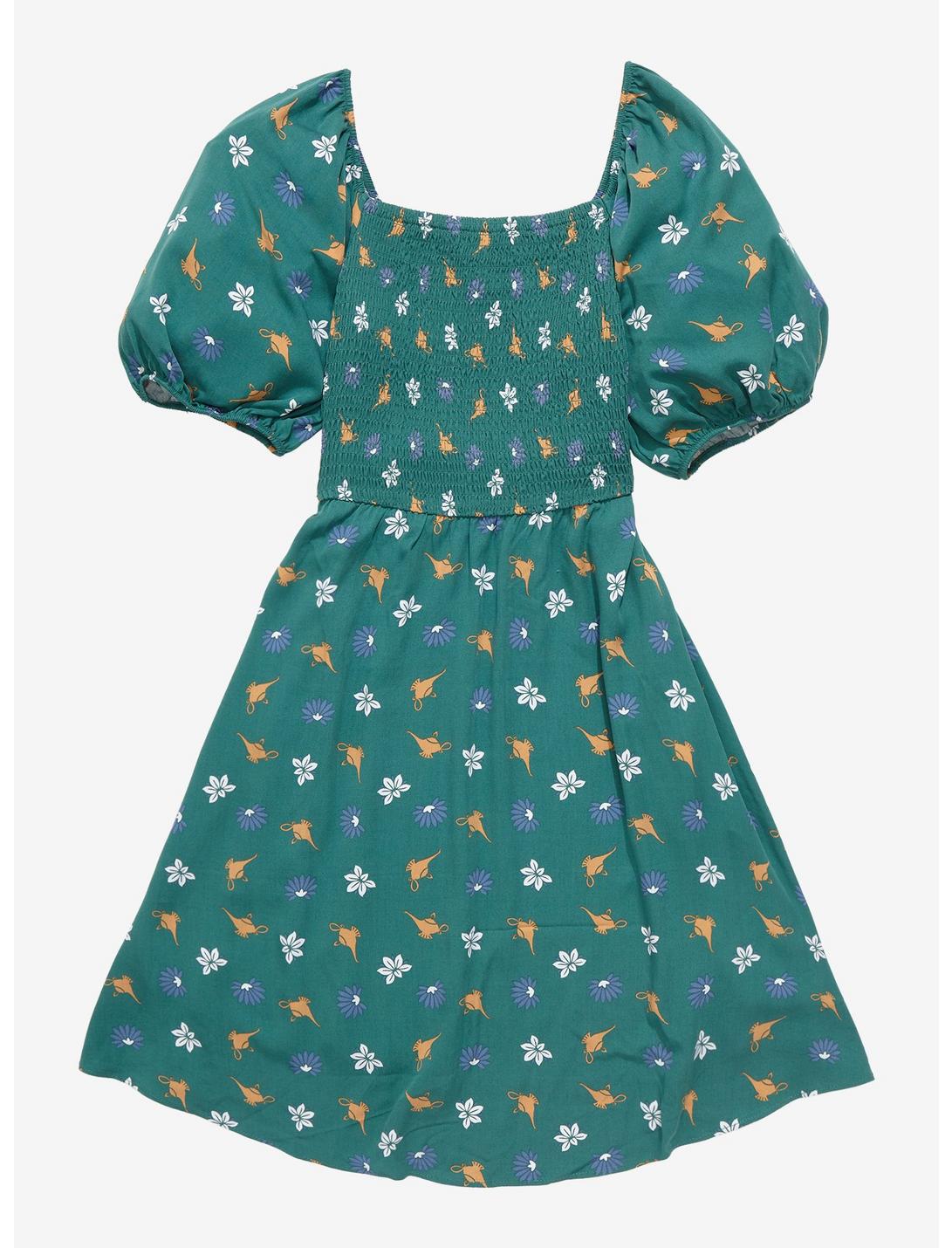 Her Universe Disney Aladdin Icons Allover Print Smocked Dress HUNIVERS Her Universe Disney Aladdin Icons Allover Print Smocked Dress -transcendentactive shop 19355935 hi