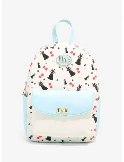 HUNIVERS Studio Ghibli Kiki's Delivery Service Jiji Bow Mini Backpack