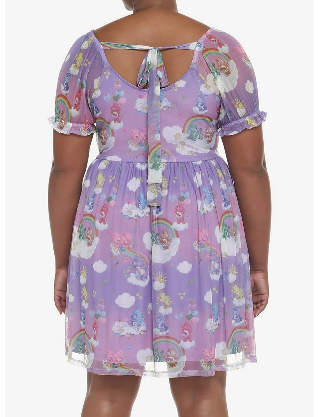 HUNIVERS Care Bears Characters In The Clouds Dress Plus Size 5 HUNIVERS Care Bears Characters In The Clouds Dress Plus Size - Image 3