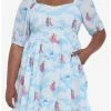 HUNIVERS Disney Sleeping Beauty Clouds Long-Sleeve Dress Plus Size -transcendentactive shop 19466979 hi
