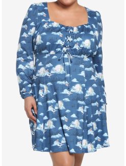HUNIVERS Disney Peter Pan Sky Dress Plus Size