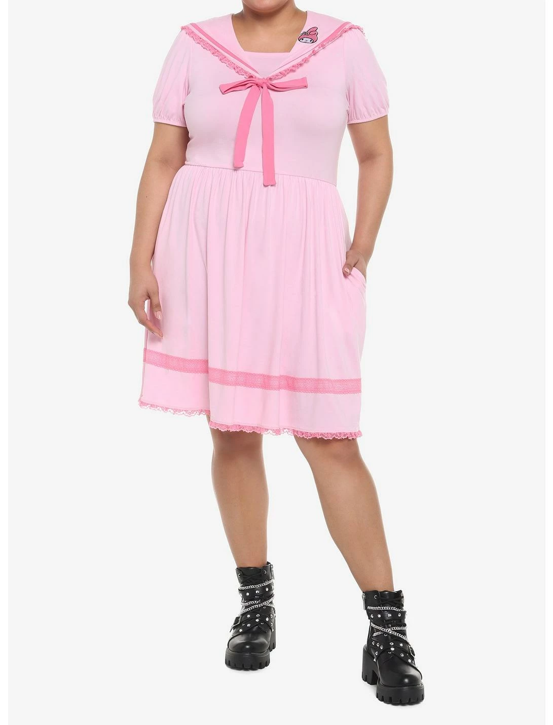 HUNIVERS My Melody Sailor Dress Plus Size 4 HUNIVERS My Melody Sailor Dress Plus Size - Image 2