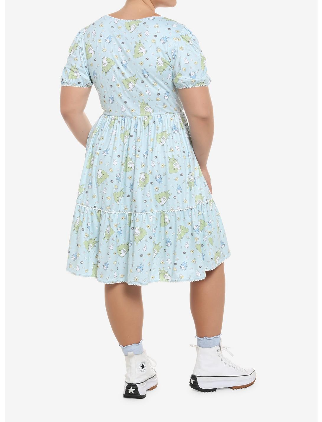 Studio Ghibli My Neighbor Totoro Pastel Dress Plus Size HUNIVERS Studio Ghibli My Neighbor Totoro Pastel Dress Plus Size -transcendentactive shop 19467024 av2