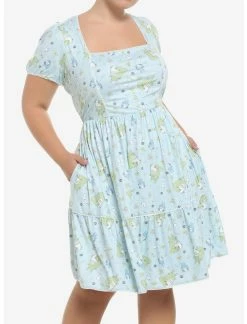 HUNIVERS Studio Ghibli My Neighbor Totoro Pastel Dress Plus Size