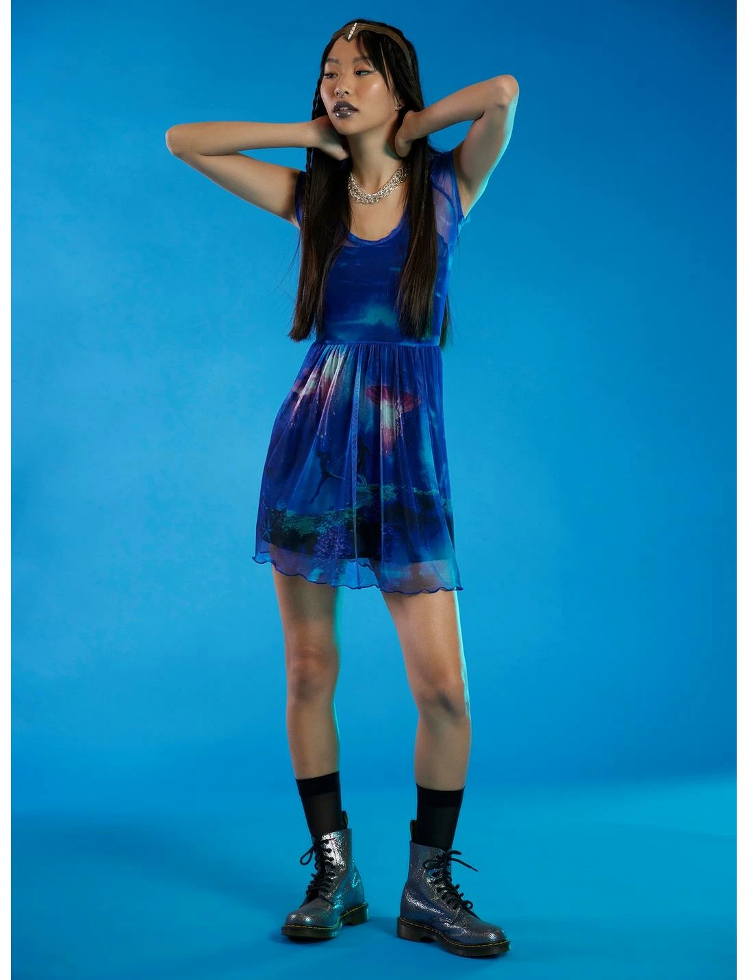 HUNIVERS Avatar: The Way Of Water Mesh Dress 4 HUNIVERS Avatar: The Way Of Water Mesh Dress - Image 2