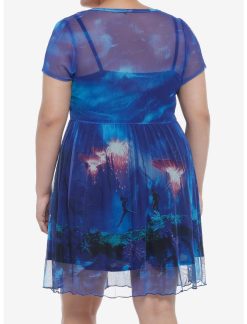 HUNIVERS Avatar: The Way Of Water Mesh Dress Plus Size -transcendentactive shop 19467149 av2