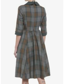 HUNIVERS Her Universe Outlander Tartan Plaid Swing Dress -transcendentactive shop 19467720 av2