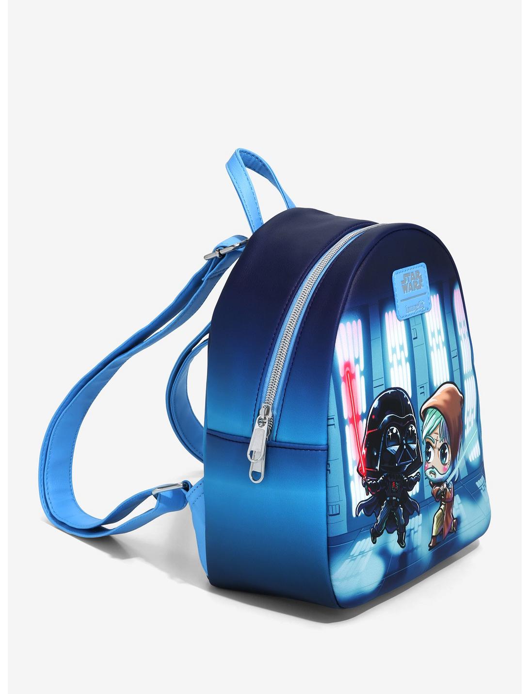 Loungefly Star Wars Obi-Wan Vs. Darth Vader Chibi Characters Mini Backpack LNGEFLY Loungefly Star Wars Obi-Wan Vs. Darth Vader Chibi Characters Mini Backpack -transcendentactive shop 19493264 av1
