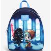 LNGEFLY Loungefly Star Wars Obi-Wan Vs. Darth Vader Chibi Characters Mini Backpack -transcendentactive shop 19493264 hi