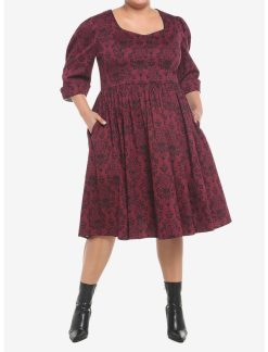 HUNIVERS Her Universe Disney The Haunted Mansion Retro Dress Plus Size -transcendentactive shop 19508373 av1