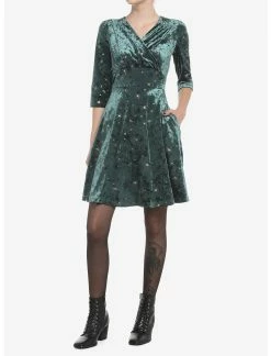 HUNIVERS Her Universe Retro Star Velvet Dress 6 HUNIVERS Her Universe Retro Star Velvet Dress -transcendentactive shop 19508380 av1