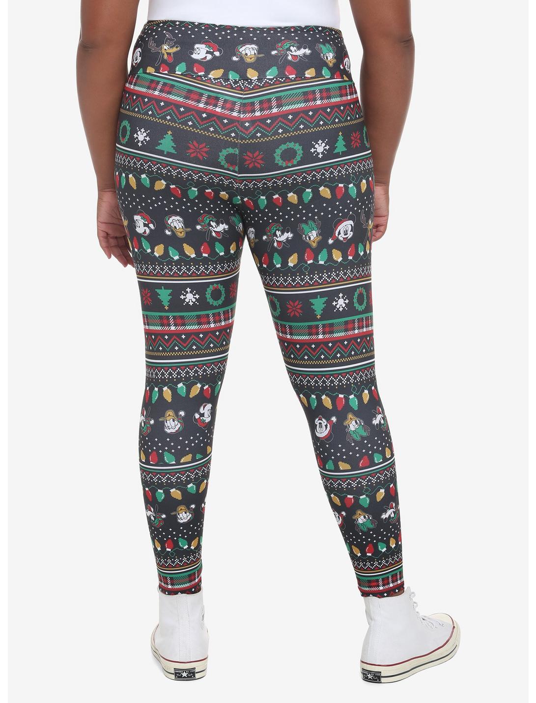 Her Universe Disney Holiday Mickey Mouse & Friends Fair Isle Leggings Plus Size HUNIVERS Her Universe Disney Holiday Mickey Mouse & Friends Fair Isle Leggings Plus Size -transcendentactive shop 19510589 av1