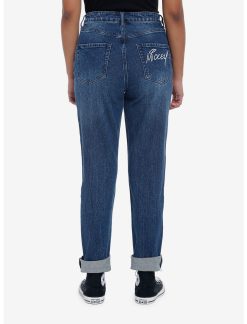 HUNIVERS Her Universe Disney Mickey Mouse Dark Wash Mom Jeans 3 HUNIVERS Her Universe Disney Mickey Mouse Dark Wash Mom Jeans -transcendentactive shop 19516301 av1
