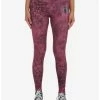 HUNIVERS Her Universe Marvel Spider-Man Logo Tie-Dye Leggings -transcendentactive shop 19516945 hi