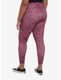 HUNIVERS Her Universe Marvel Spider-Man Logo Tie-Dye Leggings Plus Size -transcendentactive shop 19516980 av1