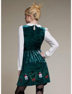 HUNIVERS Her Universe Disney Holiday Velvet Long-Sleeve Dress 4 HUNIVERS Her Universe Disney Holiday Velvet Long-Sleeve Dress -transcendentactive shop 19519063 av2