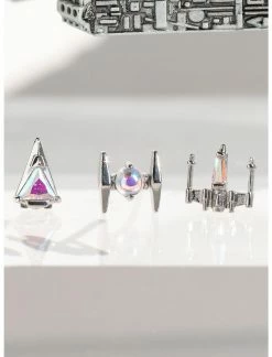GIRLSCREW Star Wars X Girls Crew Starfighter Mismatch Earring Set -transcendentactive shop 19538085 av1