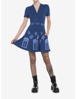 HUNIVERS Her Universe Doctor Who TARDIS Retro Dress 3 HUNIVERS Her Universe Doctor Who TARDIS Retro Dress -transcendentactive shop 19541977 av1