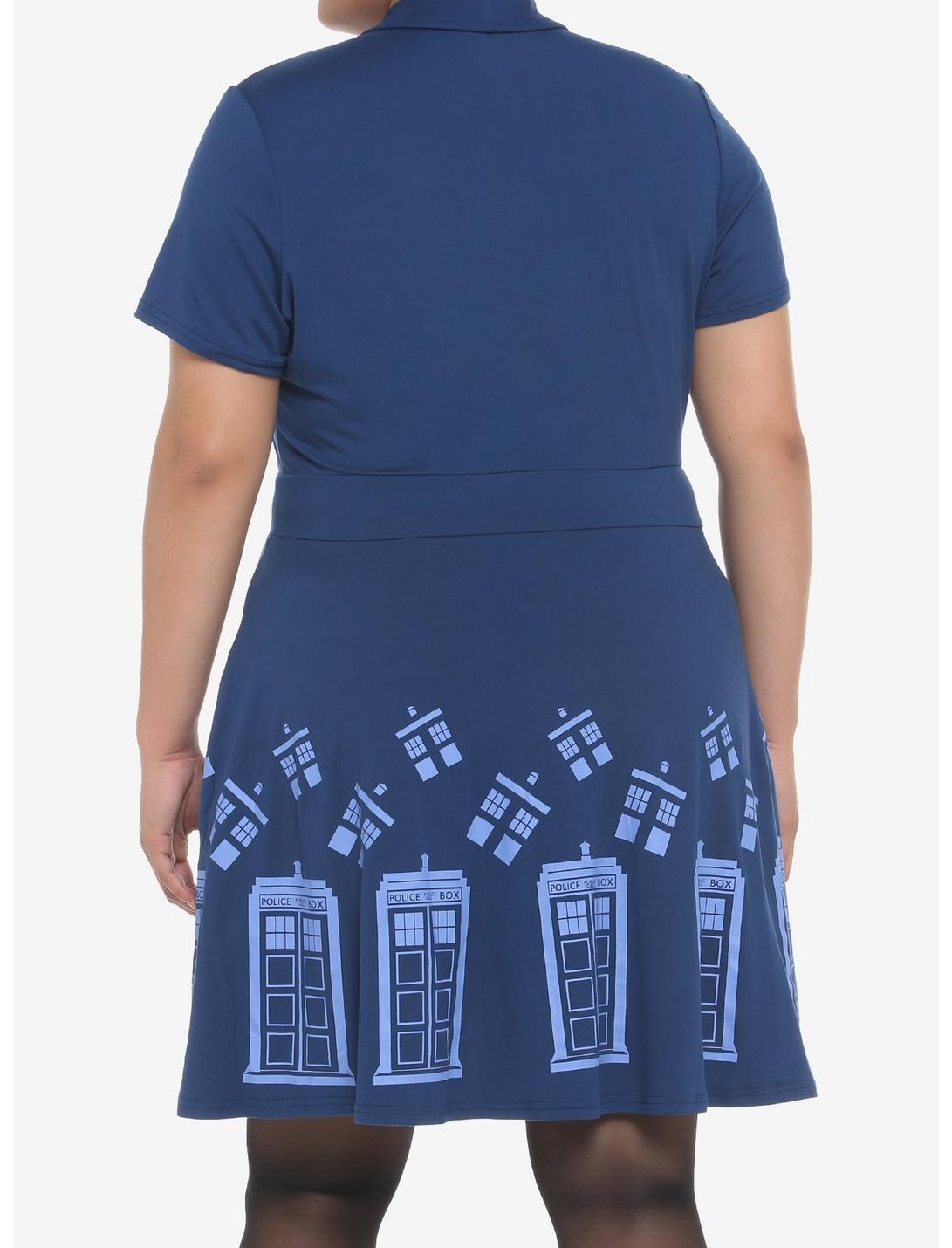 Her Universe Doctor Who TARDIS Retro Dress Plus Size HUNIVERS Her Universe Doctor Who TARDIS Retro Dress Plus Size -transcendentactive shop 19541985 av2
