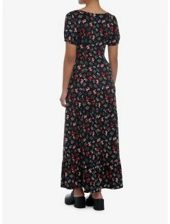 Null Mushrooms Allover Print Empire Waist Midi Dress -transcendentactive shop 19543676 av2