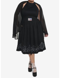 HUNIVERS Her Universe Star Wars Darth Vader Cape Dress Plus Size -transcendentactive shop 19548720 av3