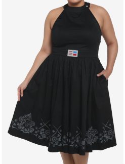 HUNIVERS Her Universe Star Wars Darth Vader Cape Dress Plus Size -transcendentactive shop 19548720 av4