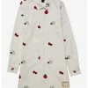 HUNIVERS Sanrio Hello Kitty Icons Allover Print Button-Down Shirt Dress -transcendentactive shop 19560759 hi