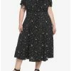 Null Ditsy Celestial Midi Dress Plus Size -transcendentactive shop 19567901 hi