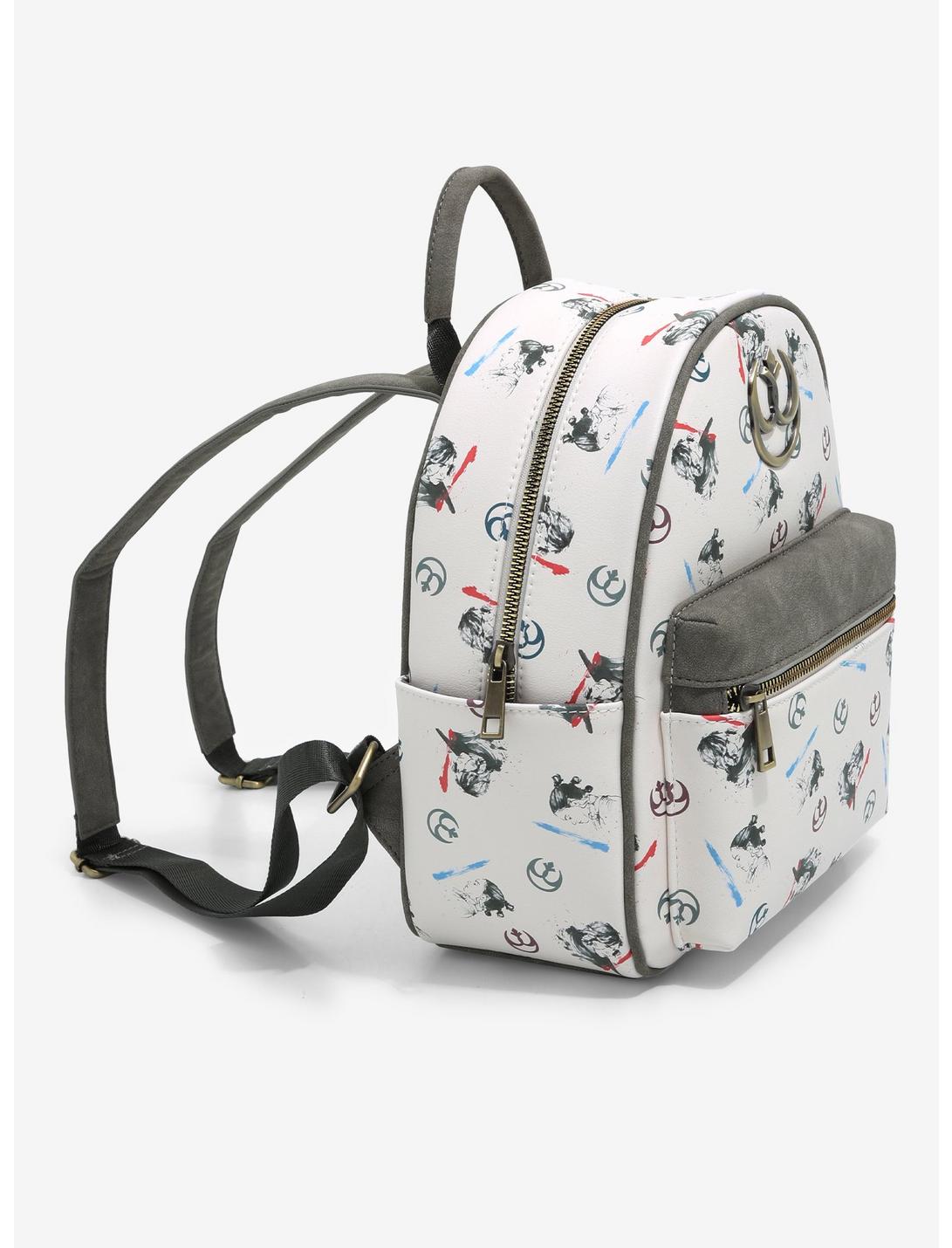 HUNIVERS Her Universe Star Wars Rey & Kylo Lightsaber Mini Backpack 4 HUNIVERS Her Universe Star Wars Rey & Kylo Lightsaber Mini Backpack - Image 2